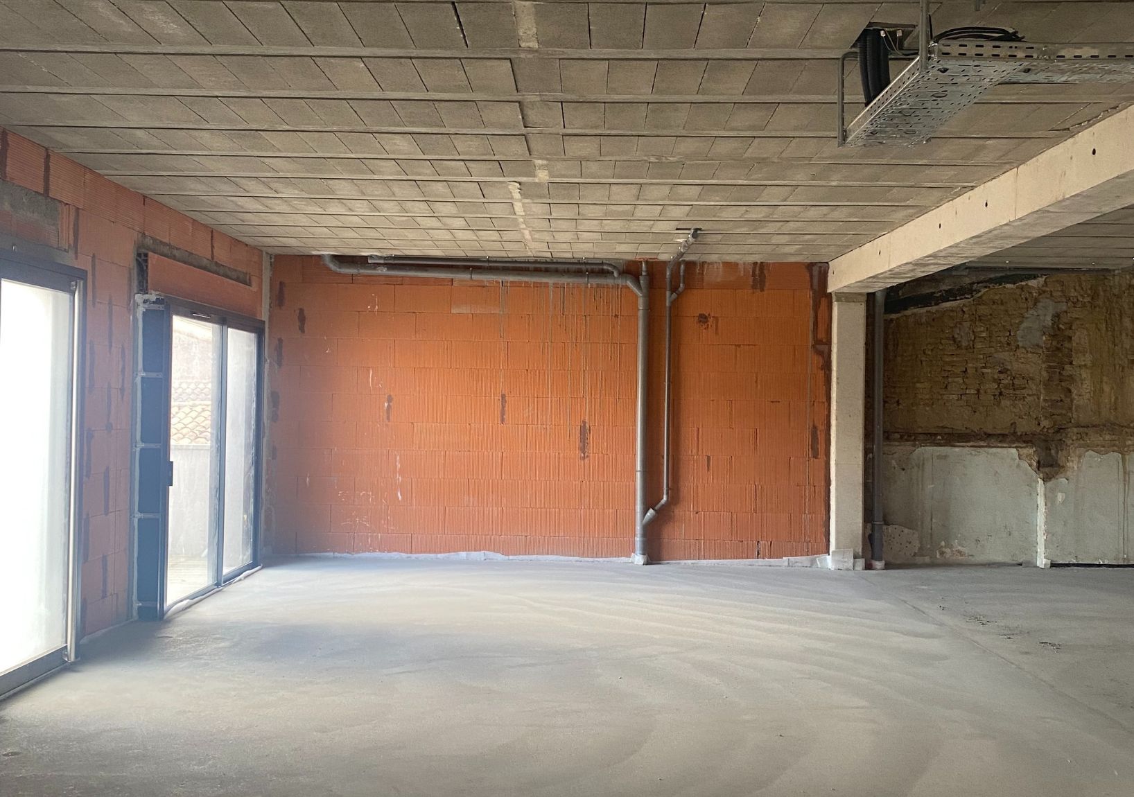 La crèche avant les travaux de rénovation